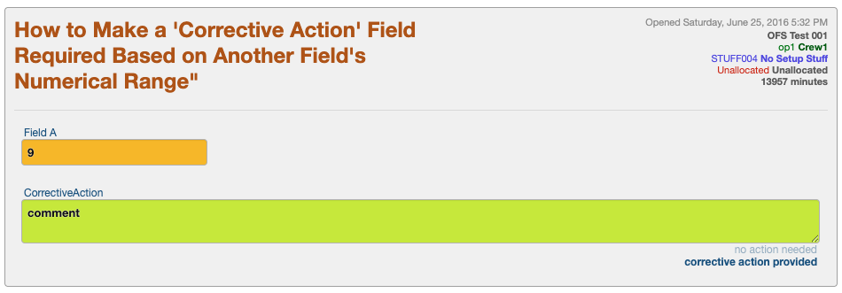 How to Make a 'Corrective Action' Field Required Based on Another Field ...